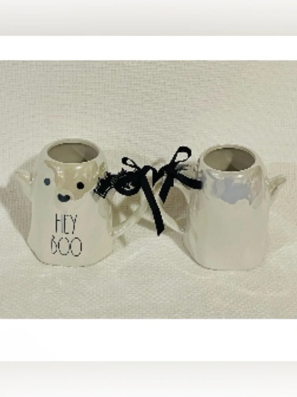 Rae Dunn “Hey Boo” Iridescent Halloween Mug - Picture 4 of 4